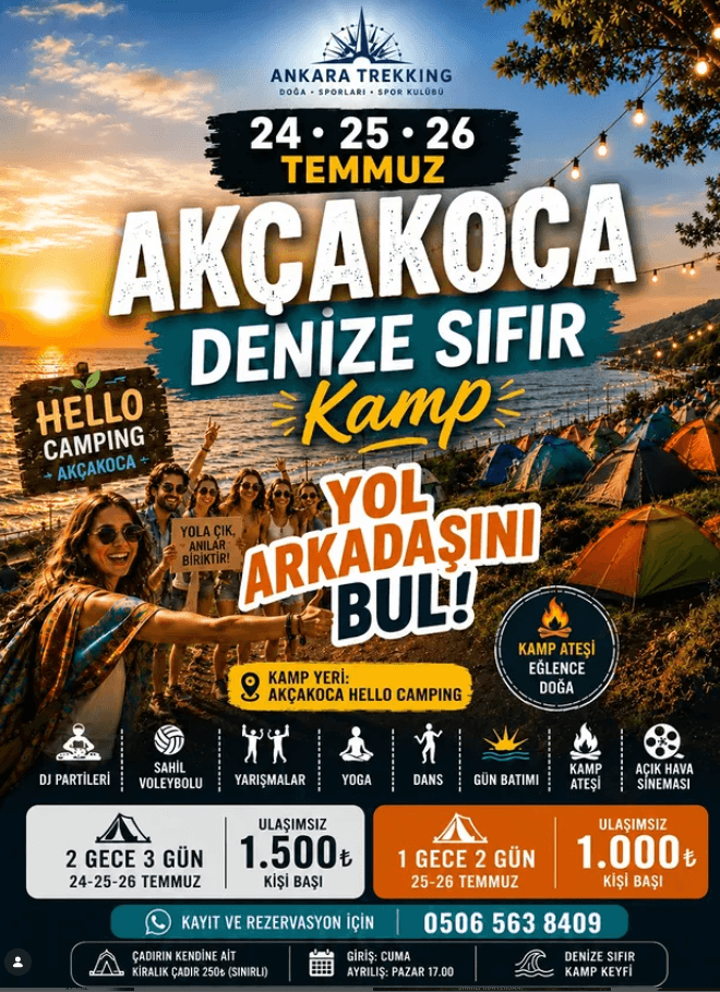 Akçakoca Hello Camping